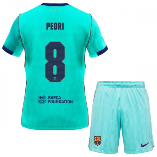 Virallinen Fanipaita + Shortsit FC Barcelona Pedri 8 Kolmas Pelipaita 2026-27 - Lasten Virallinen Fanipaita + Shortsit FC Barcelona Pedri 8 Kolmas Pelipaita 2026-27 - Lasten