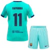 Virallinen Fanipaita + Shortsit FC Barcelona Raphinha 11 Kolmas Pelipaita 2026-27 - Lasten Virallinen Fanipaita + Shortsit FC Barcelona Raphinha 11 Kolmas Pelipaita 2026-27 - Lasten