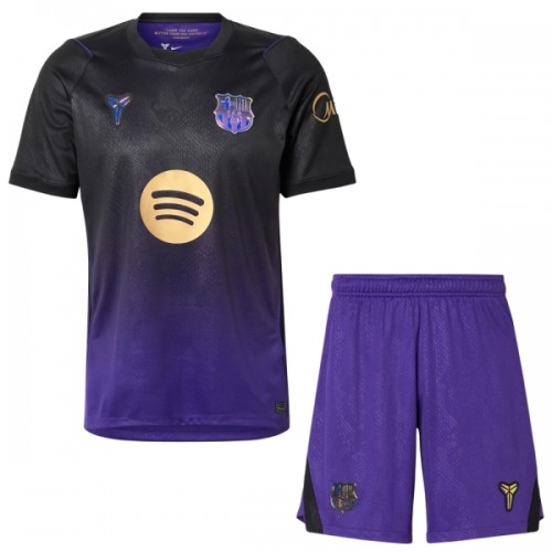Virallinen Fanipaita + Shortsit FC Barcelona Vieraspelipaita 2026-27 - Lasten Virallinen Fanipaita + Shortsit FC Barcelona Vieraspelipaita 2026-27 - Lasten