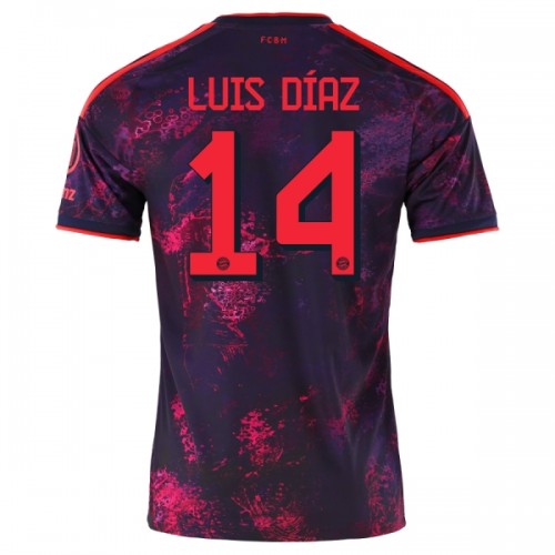 Virallinen Fanipaita FC Bayern München Luis Diaz 14 Kolmas Pelipaita 2026-27 - Miesten Virallinen Fanipaita FC Bayern München Luis Diaz 14 Kolmas Pelipaita 2026-27 - Miesten