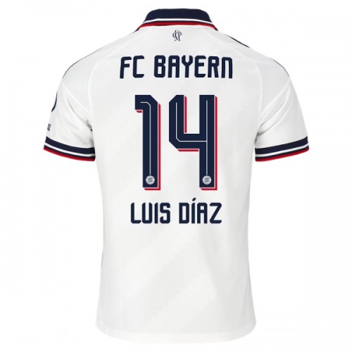 Virallinen Fanipaita FC Bayern München Luis Diaz 14 Vieraspelipaita 2026-27 - Miesten Virallinen Fanipaita FC Bayern München Luis Diaz 14 Vieraspelipaita 2026-27 - Miesten