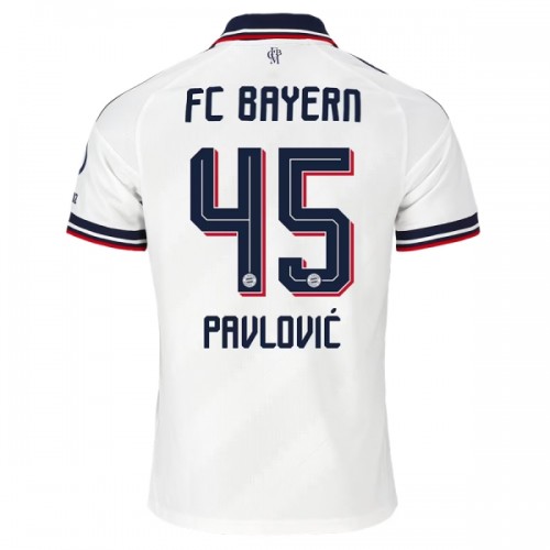 Virallinen Fanipaita FC Bayern München Pavlovic 45 Vieraspelipaita 2026-27 - Miesten Virallinen Fanipaita FC Bayern München Pavlovic 45 Vieraspelipaita 2026-27 - Miesten