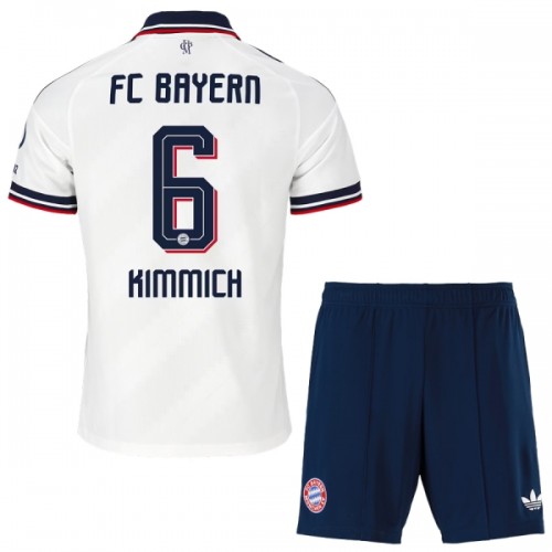 Virallinen Fanipaita + Shortsit FC Bayern München Kimmich 6 Vieraspelipaita 2026-27 - Lasten Virallinen Fanipaita + Shortsit FC Bayern München Kimmich 6 Vieraspelipaita 2026-27 - Lasten