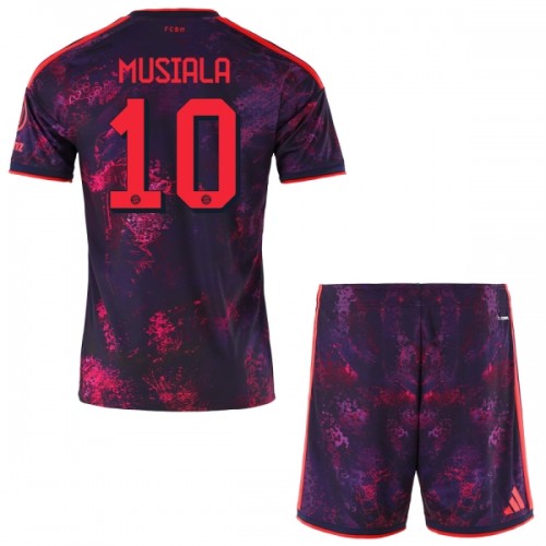 Virallinen Fanipaita + Shortsit FC Bayern München Musiala 10 Kolmas Pelipaita 2026-27 - Lasten Virallinen Fanipaita + Shortsit FC Bayern München Musiala 10 Kolmas Pelipaita 2026-27 - Lasten