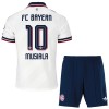 Virallinen Fanipaita + Shortsit FC Bayern München Musiala 10 Vieraspelipaita 2026-27 - Lasten Virallinen Fanipaita + Shortsit FC Bayern München Musiala 10 Vieraspelipaita 2026-27 - Lasten