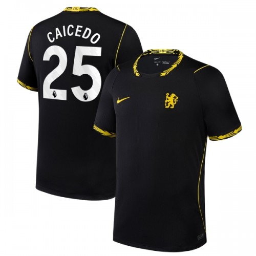 Virallinen Fanipaita Chelsea Caicedo 25 Vieraspelipaita 2026-27 - Miesten Virallinen Fanipaita Chelsea Caicedo 25 Vieraspelipaita 2026-27 - Miesten