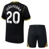 Virallinen Fanipaita + Shortsit Chelsea Joao Pedro 20 Vieraspelipaita 2026-27 - Lasten