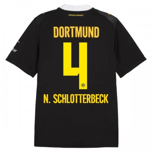 Virallinen Fanipaita Borussia Dortmund N. Schlotterbeck 4 Vieraspelipaita 2026-27 - Miesten Virallinen Fanipaita Borussia Dortmund N. Schlotterbeck 4 Vieraspelipaita 2026-27 - Miesten