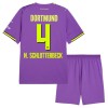 Virallinen Fanipaita + Shortsit Borussia Dortmund N. Schlotterbeck 4 Kolmas Pelipaita 2026-27 - Lasten Virallinen Fanipaita + Shortsit Borussia Dortmund N. Schlotterbeck 4 Kolmas Pelipaita 2026-27 - Lasten