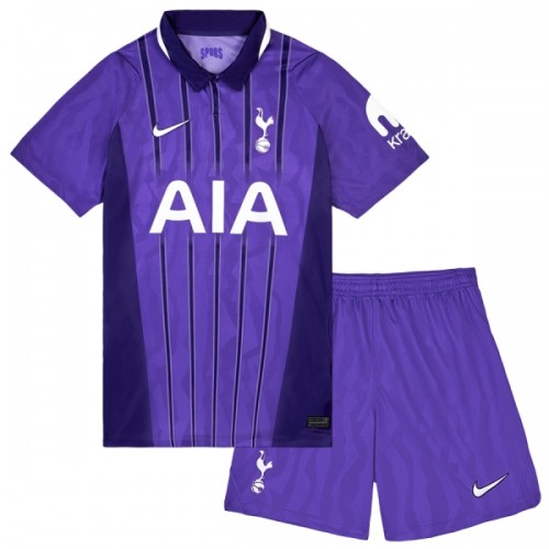 Virallinen Fanipaita + Shortsit Tottenham Hotspur Kolmas Pelipaita 2026-27 - Lasten Virallinen Fanipaita + Shortsit Tottenham Hotspur Kolmas Pelipaita 2026-27 - Lasten