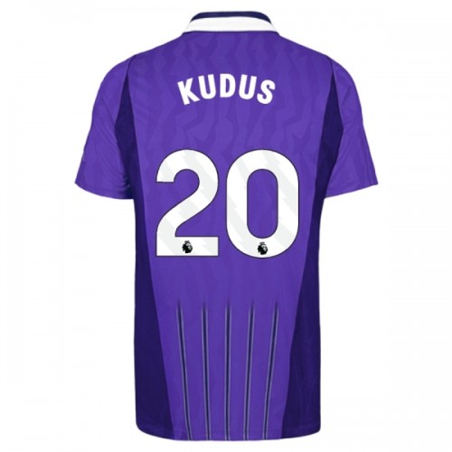 Virallinen Fanipaita Tottenham Hotspur Kudus 20 Kolmas Pelipaita 2026-27 - Miesten Virallinen Fanipaita Tottenham Hotspur Kudus 20 Kolmas Pelipaita 2026-27 - Miesten
