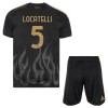 Virallinen Fanipaita + Shortsit Juventus Locatelli 5 Kolmas Pelipaita 2026-27 - Lasten Virallinen Fanipaita + Shortsit Juventus Locatelli 5 Kolmas Pelipaita 2026-27 - Lasten