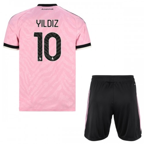 Virallinen Fanipaita + Shortsit Juventus Yildiz 10 Vieraspelipaita 2026-27 - Lasten Virallinen Fanipaita + Shortsit Juventus Yildiz 10 Vieraspelipaita 2026-27 - Lasten