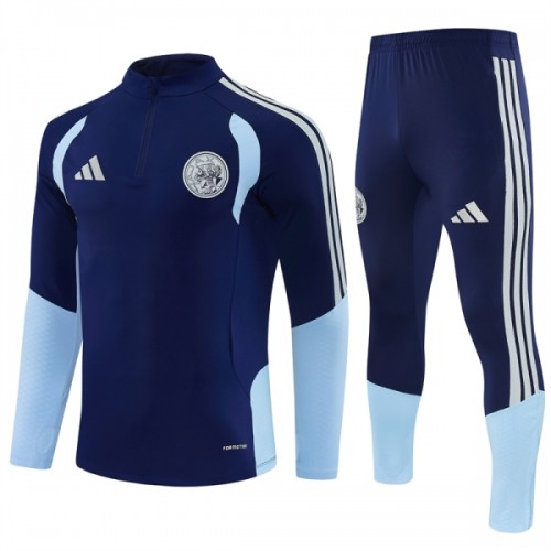 Ajax Training Huppari 2026-27 Neljännes Zip Sininen - Miesten Ajax Training Huppari 2026-27 Neljännes Zip Sininen - Miesten