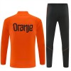 Alankomaat Training Huppari 2026-27 Neljännes Zip Oranssi - Miesten