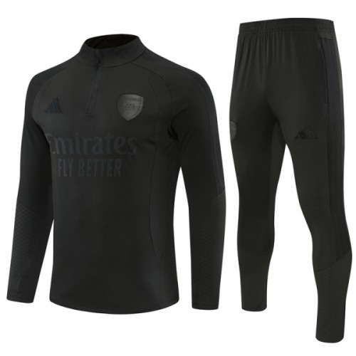 Arsenal Training Huppari 2026-27 Neljännes Zip Musta - Miesten Arsenal Training Huppari 2026-27 Neljännes Zip Musta - Miesten