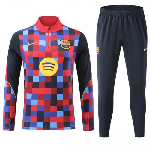 Barcelona Training Huppari 2026-27 Neljännes Zip Punainen - Miesten Barcelona Training Huppari 2026-27 Neljännes Zip Punainen - Miesten