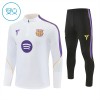 Barcelona Training Huppari 2026-27 Neljännes Zip Valkoinen - Lasten Barcelona Training Huppari 2026-27 Neljännes Zip Valkoinen - Lasten