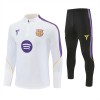 Barcelona Training Huppari 2026-27 Neljännes Zip Valkoinen - Miesten Barcelona Training Huppari 2026-27 Neljännes Zip Valkoinen - Miesten