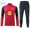 FC Barcelona Training Huppari 2026-27 Neljännes Zip Punainen - Lasten FC Barcelona Training Huppari 2026-27 Neljännes Zip Punainen - Lasten