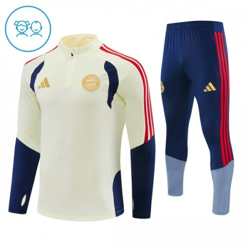 FC Bayern München Training Huppari 2026-27 Neljännes Zip Valkoinen - Lasten FC Bayern München Training Huppari 2026-27 Neljännes Zip Valkoinen - Lasten