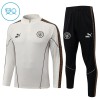 Manchester City Training Huppari 2026-27 Neljännes Zip Harmaa - Lasten Manchester City Training Huppari 2026-27 Neljännes Zip Harmaa - Lasten