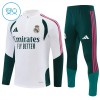 Real Madrid Training Huppari 2026-27 Neljännes Zip Valkoinen - Lasten Real Madrid Training Huppari 2026-27 Neljännes Zip Valkoinen - Lasten