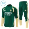 Real Madrid Training Huppari 2026-27 Neljännes Zip Vihreä - Lasten Real Madrid Training Huppari 2026-27 Neljännes Zip Vihreä - Lasten