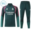 Real Madrid Training Huppari 2026-27 Neljännes Zip Vihreä - Lasten Real Madrid Training Huppari 2026-27 Neljännes Zip Vihreä - Lasten