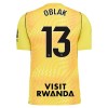 Virallinen Fanipaita Maalivahdin Atlético Madrid Oblak 13 2026-27 Keltainen - Miesten Virallinen Fanipaita Maalivahdin Atlético Madrid Oblak 13 2026-27 Keltainen - Miesten
