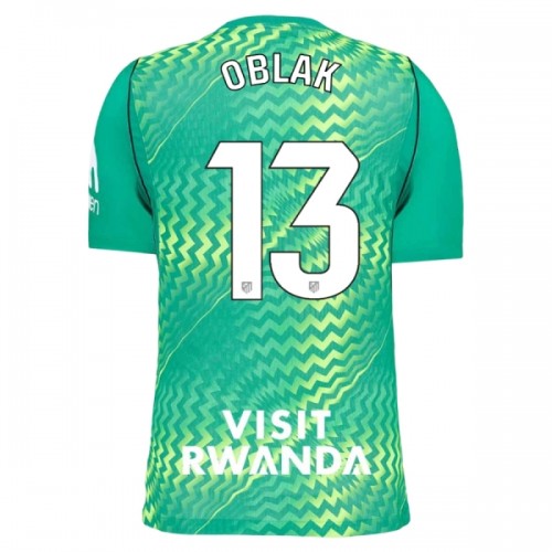 Virallinen Fanipaita Maalivahdin Atlético Madrid Oblak 13 2026-27 Vihreä - Miesten Virallinen Fanipaita Maalivahdin Atlético Madrid Oblak 13 2026-27 Vihreä - Miesten