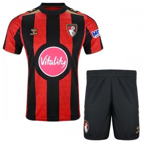 Virallinen Fanipaita + Shortsit Bournemouth Kotipelipaita 2026-27 - Lasten Virallinen Fanipaita + Shortsit Bournemouth Kotipelipaita 2026-27 - Lasten