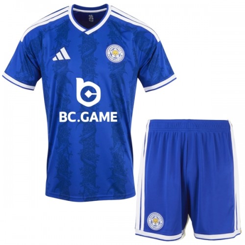Virallinen Fanipaita + Shortsit Leicester City Kotipelipaita 2026-27 - Lasten Virallinen Fanipaita + Shortsit Leicester City Kotipelipaita 2026-27 - Lasten