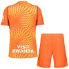 Virallinen Fanipaita + Shortsit Maalivahdin Atlético Madrid 2026-27 Oranssi - Lasten