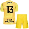 Virallinen Fanipaita + Shortsit Maalivahdin Atlético Madrid Oblak 13 2026-27 Keltainen - Lasten Virallinen Fanipaita + Shortsit Maalivahdin Atlético Madrid Oblak 13 2026-27 Keltainen - Lasten