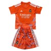 Virallinen Fanipaita + Shortsit Maalivahdin Real Madrid 2026-27 Oranssi - Lasten Virallinen Fanipaita + Shortsit Maalivahdin Real Madrid 2026-27 Oranssi - Lasten