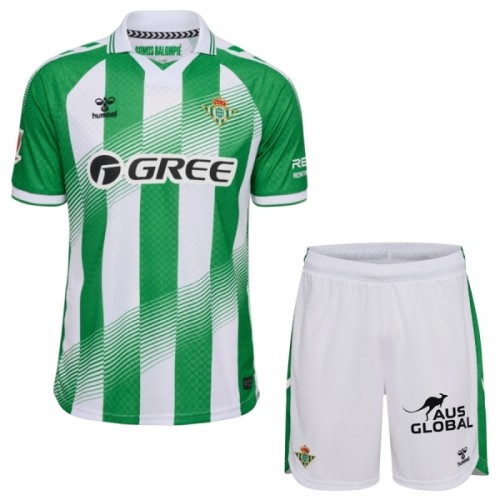 Virallinen Fanipaita + Shortsit Real Betis Kotipelipaita 2026-27 - Lasten Virallinen Fanipaita + Shortsit Real Betis Kotipelipaita 2026-27 - Lasten