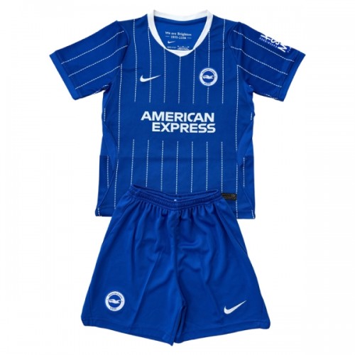Virallinen Fanipaita + Shortsit Brighton Hove Albion Kotipelipaita 2026-27 - Lasten Virallinen Fanipaita + Shortsit Brighton Hove Albion Kotipelipaita 2026-27 - Lasten