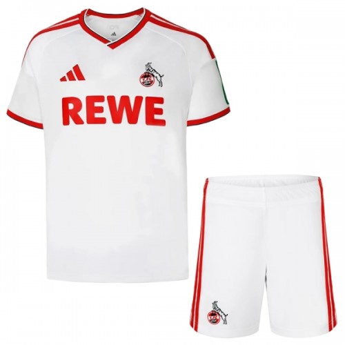 Virallinen Fanipaita + Shortsit FC Köln Kotipelipaita 2026-27 - Lasten Virallinen Fanipaita + Shortsit FC Köln Kotipelipaita 2026-27 - Lasten