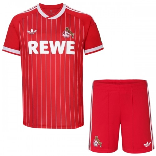 Virallinen Fanipaita + Shortsit FC Köln Vieraspelipaita 2026-27 - Lasten Virallinen Fanipaita + Shortsit FC Köln Vieraspelipaita 2026-27 - Lasten