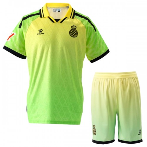Virallinen Fanipaita + Shortsit RCD Espanyol Kolmas Pelipaita 2026-27 - Lasten Virallinen Fanipaita + Shortsit RCD Espanyol Kolmas Pelipaita 2026-27 - Lasten
