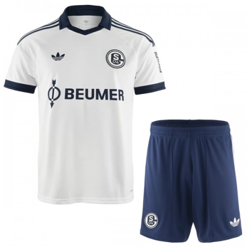 Virallinen Fanipaita + Shortsit Schalke 04 Vieraspelipaita 2026-27 - Lasten Virallinen Fanipaita + Shortsit Schalke 04 Vieraspelipaita 2026-27 - Lasten