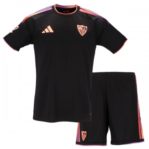 Virallinen Fanipaita + Shortsit Sevilla FC Kolmas Pelipaita 2026-27 - Lasten Virallinen Fanipaita + Shortsit Sevilla FC Kolmas Pelipaita 2026-27 - Lasten