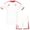 Virallinen Fanipaita + Shortsit Sevilla FC Kotipelipaita 2026-27 - Lasten Virallinen Fanipaita + Shortsit Sevilla FC Kotipelipaita 2026-27 - Lasten