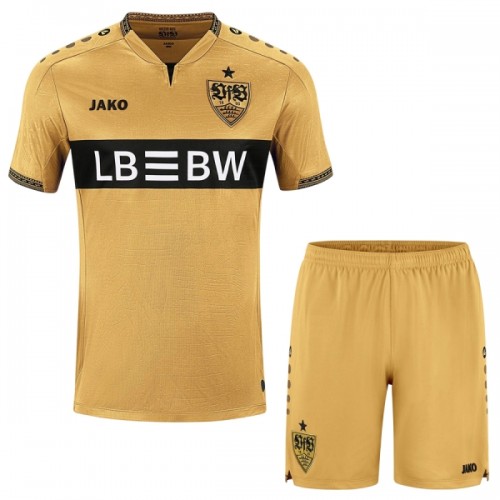 Virallinen Fanipaita + Shortsit VfB Stuttgart Kolmas Pelipaita 2026-27 - Lasten Virallinen Fanipaita + Shortsit VfB Stuttgart Kolmas Pelipaita 2026-27 - Lasten