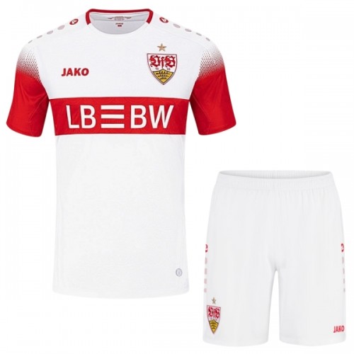 Virallinen Fanipaita + Shortsit VfB Stuttgart Kotipelipaita 2026-27 - Lasten Virallinen Fanipaita + Shortsit VfB Stuttgart Kotipelipaita 2026-27 - Lasten