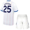 Virallinen Fanipaita + Shortsit Chelsea Caicedo 25 Kolmas Pelipaita 2026-27 - Lasten