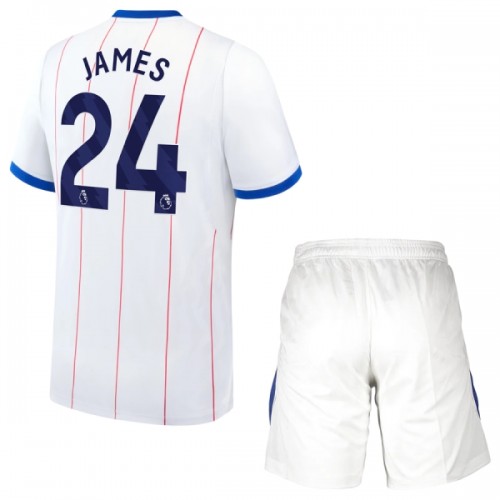 Virallinen Fanipaita + Shortsit Chelsea James 24 Kolmas Pelipaita 2026-27 - Lasten Virallinen Fanipaita + Shortsit Chelsea James 24 Kolmas Pelipaita 2026-27 - Lasten