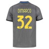 Virallinen Fanipaita + Shortsit Inter Milan Dimarco 32 Kolmas Pelipaita 2026-27 - Lasten