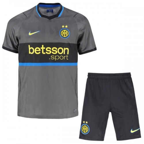 Virallinen Fanipaita + Shortsit Inter Milan Kolmas Pelipaita 2026-27 - Lasten Virallinen Fanipaita + Shortsit Inter Milan Kolmas Pelipaita 2026-27 - Lasten